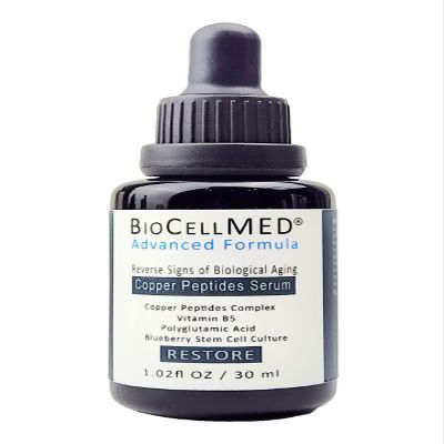 Copper Peptides Serum For Face (Plant Stem Cell Serum for Face) Full Size:1.0oz / 30ml