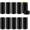 Minsily 10 Pcs Empty Deodorant Containers Twist Up Filling Stick Plastic Deodorant Container Round Balm Tubes Refillable Deodorant Bottles for DIY Deodorant Tubes Lipstick Crayon Chapstick(75ml Black) view 1