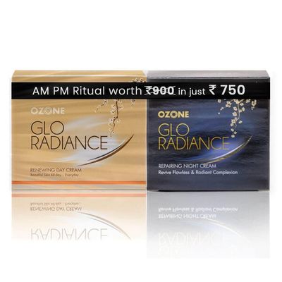 NinthAvenue Basics PUB Glo Radiance AM PM Ritual (Day Cream & Night Cream) 100g (Pack of 1)