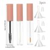3PCS Empty Mascara Tube and Wand 10ml Empty Lip Gloss Tubes Mascara Tube Empty Transparent Empty Eyeliner Tube with Rubber Inserts and Funnels for DIY Castor Oil 2 view 4