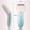 aiqiua Electric Foot Callus Remover, Rechargeable Pedicure Foot File Tool for Dead Hard Cracked Dry Foot SkinTools, 2 Rollers IncludedOne Key Operation, Durable and Convenient view 2