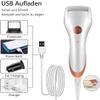 aiqiua Feet Callus Removers Rechargeable,Portable Electronic Foot File Pedicure Tools, Electric Callous Remover Kit,Professional Feet Care One Key Operation, Durable and Convenient view 2