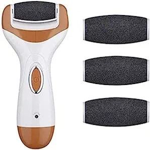 aiqiua Callus Remover Foot Scrubber, Foot File Hard Skin Remover Pedicure Tools for Feet Electronic Callus Pedicure kit for Cracked Heels and,One Key Operation, Durable and Convenient