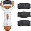 aiqiua Callus Remover Foot Scrubber, Foot File Hard Skin Remover Pedicure Tools for Feet Electronic Callus Pedicure kit for Cracked Heels and,One Key Operation, Durable and Convenient view 1