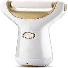 aiqiua Electronic Feet Callus Remover, Electric Foot File Rechargeable Hard Skin Pedicure Tools Feet Care Remover Kit with 3 Roller Heads,One Key Operation, Durable and Convenient