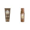 Jergens Natural Glow Instant Sun Sunless Tanning Moisturizer + Bronzer & Natural Glow Instant Sun Body Mousse, Self Tanner for Deep Bronze Tan, Sunless Tanning Body Bronzer view 1