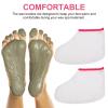 Baluue 1pair Paraffin Wax Foot Liners Reusable Spa Booties for Wax Treatments Fit Hook Closure for Beauty Salons and Home Use view 2