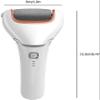 aiqiua Electric Foot Callus Remover Rechargeable, Professional Pedicure Foot File Tool Kit Waterproof,Dead Skin Callus Remover for Feet Care,One Key Operation, Durable and Convenient view 2