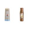 Jergens Natural Glow In Shower Lotion, Self Tanner for Medium to Deep Skin Tone & Natural Glow Instant Sun Body Mousse, Self Tanner for Deep Bronze Tan, Sunless Tanning Body Bronzer view 1