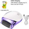 aiqiua Foot Callus Remover Kit, Rechargeable Callus removers Portable Waterproof Foot File, Professional Pedicure Tools Feet Care for Dead, One Key Operation, Durable and Convenient view 3