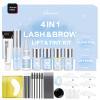 4 in 1 Lash & Brow Lift and Color Kit,Professional Eyelash Lift Kit & Brow Lamination Kit, Quick Curling Perming & Voluminous Coloring with Complete Tools DIY, Suitable for Salon & Home Use (Black) view 1