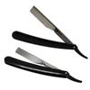 FOMIYES 2pcs Men Razor Manual Razor Safety Razor for Men Shaving Glide Razor Mens Metal Razor Shaving Razor Safety Razor Manual Razor for Men Shaver for Men Straight Razor Razors Set Major, Black view 3