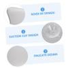 Didiseaon Neck Pillow Rest for Bathtub 3D Mesh Bathtub Pillow Suction Cups (Grey) view 3