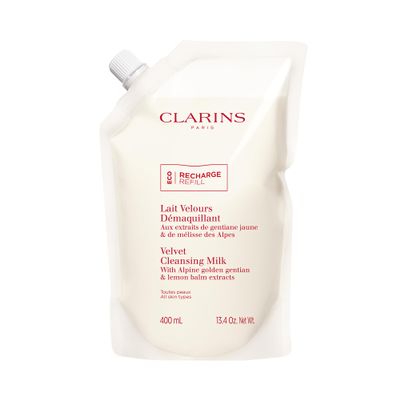 Clarins Velvet Cleansing Milk | Award-Winning | Cleanses, Hydrates and Balances Skin's Microbiota | Dermatologist Tested | Ophthalmologist Tested | Colorant-Free | All Skin Types