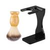 1 Set Shaving Set Shaving Brushes for Men Beard Brush Stand Shaving Tool Razor Stand Acrylic Beard Brush Holder Shaving Brush Holders Comfortable Shave Brush Shaving Supplies Wood view 1