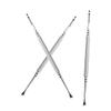 HAPINARY 3pcs Manicure Tools Cuticle Remover Nail Art Tools Dead Skin Forks and Cuticle Pusher view 1