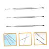 HAPINARY 3pcs Manicure Tools Cuticle Remover Nail Art Tools Dead Skin Forks and Cuticle Pusher view 2