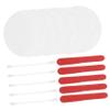 FRCOLOR 20bags Makeup Remover Pads and Cotton Swabs Set for Daily Facial Care Disposable Hotel Cosmetic Kit with Nail Files Lightweight and Convenient for Travel view 1