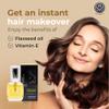 Alfaparf Sublime Cristalli Liquidi Hair oil serum Bundle with Beauty Nation treatment cap, sulfate free and vegan formula, Hair heat protectant 15ML view 4