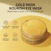 Green Cosmos 24k Under Eye Patches - 30 Pairs - Under Eye Mask for Eye Care,Hydrating Moisturizing Eye Mask Patch Under Eye Patches for Dark Circles and Puffiness (24K Gold) view 3