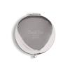 WEDDINGSTAR Personalized Compact Mirror with Engraved Back for Corporate Gift Silver - Your Company Logo view 3