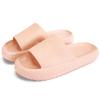 rosyclo Pillow Slippers for Female and Male, Peach W11.5-12/M10-10.5 view 1