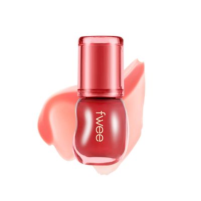 fwee 3D Voluming Gloss 30% (Sheer) | Sorbet 30% l High Shine, Non-Sticky Lip Gloss for Makeup | Long-Lasting, Moisturizing Gel Formula | 30%, 70% Pigment Options | Stocking Stuffers | 5.3g
