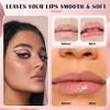 QIUFSSE Honey Pot Lip Balm,3PCS Bee Lip Balm Honey Pot Cherry Watermelon Lip Scrub,Fade Lip Lines Prevention Dry and Cracked Lip Mask Overnight (Honey+Watermelon+Cherry) view 4