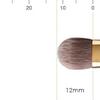 BISYODO Long Series Finger Brush - Round Flat Type, Brown view 4