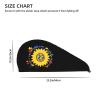 Microfiber Hair Towel Wrap for Women, Accept Understand Love Autism Awareness Quick Dry Towel Hair Drying Towel Long Hair Absorbent Hair Towels view 3