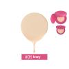 1PC PL Creamy Velvet Cushion Foundation, Concealing Air Cushion Foundation With Refill Cushion, Create Flawless Makeup Foundation For Dry & Dry Combination Skin (#01, With Refill) view 2