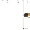 BISYODO Long Series Eye Shadow Brush - Round Type, Brown view 4