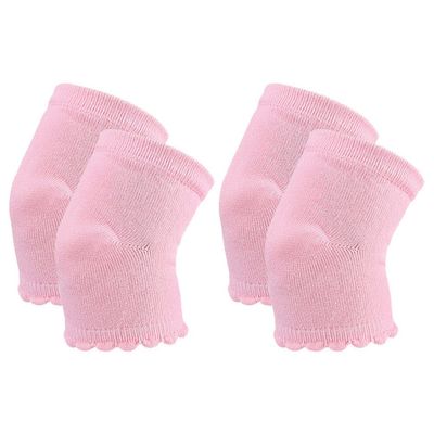 Baluue 2pairs Moisturizing Gel Elbow Sleeves Toeless Heel Socks of Foot Care for Women Soft Durable Design Built Gel for Comfort for Dry and Daily Use