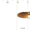 BISYODO Long Series Eye Shadow Brush - Round Type, Brown view 4