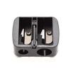 UUNVTOSU CHUNYU Double Holes Precision Lipstick Cosmetic Pencil Sharpener Eyebrow Lip Liner Eyeliner Pens, 1 view 3