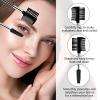 3 PCS Eyelash Shaper Eyelash Comb Separator Double Head Eyebrow Brush Black 3 Head Eyebrow Makeup Tool Different Spoolie Brushes to Separating Lashes Eliminating Mascara Clumps Grooming Brows view 3