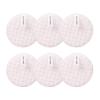 AICHHLIMFE Reusable Makeup Remover Pads Washable Cotton Rounds for All Skin Large Makeup Eraser Cloth Face Pads Eye Makeup Remover Pads (White 6pcs), 4.33 Inch view 1