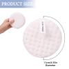 AICHHLIMFE Reusable Makeup Remover Pads Washable Cotton Rounds for All Skin Large Makeup Eraser Cloth Face Pads Eye Makeup Remover Pads (White 6pcs), 4.33 Inch view 3