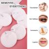 AICHHLIMFE Reusable Makeup Remover Pads Washable Cotton Rounds for All Skin Large Makeup Eraser Cloth Face Pads Eye Makeup Remover Pads (White 6pcs), 4.33 Inch view 4
