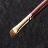 BISYODO Long Series Shadow Liner Brush - Round Flat Type, Brown view 3