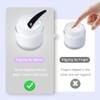 100PCS Cosmetic Spatulas, Small Makeup Spatula, Mini Plastic Makeup Scoop for Mixing and Sampling, Skin Care Facial Cream Mask Spatula (Black) view 2