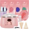 Waxing Kit -Digital Wax Warmer Machine for Hair Removal with 4 Packs of Hard Wax Beads & Silicone Pot for Full Body, Legs, Face, Eyebrows, Bikini, Brazilian at Home Waxing Kit for Women Men view 1