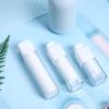 Baluue 3pcs Airless Pump Bottles Travel Containers for Lotion Shampoo and Leak Dispensers Secure Sealing Go Use view 2