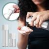 Baluue 3pcs Airless Pump Bottles Travel Containers for Lotion Shampoo and Leak Dispensers Secure Sealing Go Use view 4