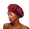 12 Pieces Satin Bonnet Hat for Women Sleeping Shower Caps Curly Hair Silky Bonnet Hair Wrap (Multi1) view 3