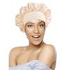 12 Pieces Satin Bonnet Hat for Women Sleeping Shower Caps Curly Hair Silky Bonnet Hair Wrap (Multi1) view 4