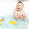Mikinona Infant Bath Sponge Pineapple Sponge Brush for Baby Newborn Bathing Tropical view 4
