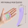 100PCS Cosmetic Spatulas, Small Makeup Spatula, Mini Plastic Makeup Scoop for Mixing and Sampling, Skin Care Facial Cream Mask Spatula (Multicolor) view 2