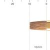 BISYODO Long Series Lip Brush - Flat Type, Brown view 4