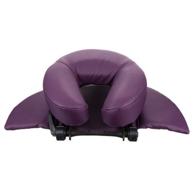 FOMIYES Nap Pillow for Office Napping Breathable Facial Cushion Comfortable Massage Bed Support Versatile Use Beauty Relaxation Scenarios Purple Color